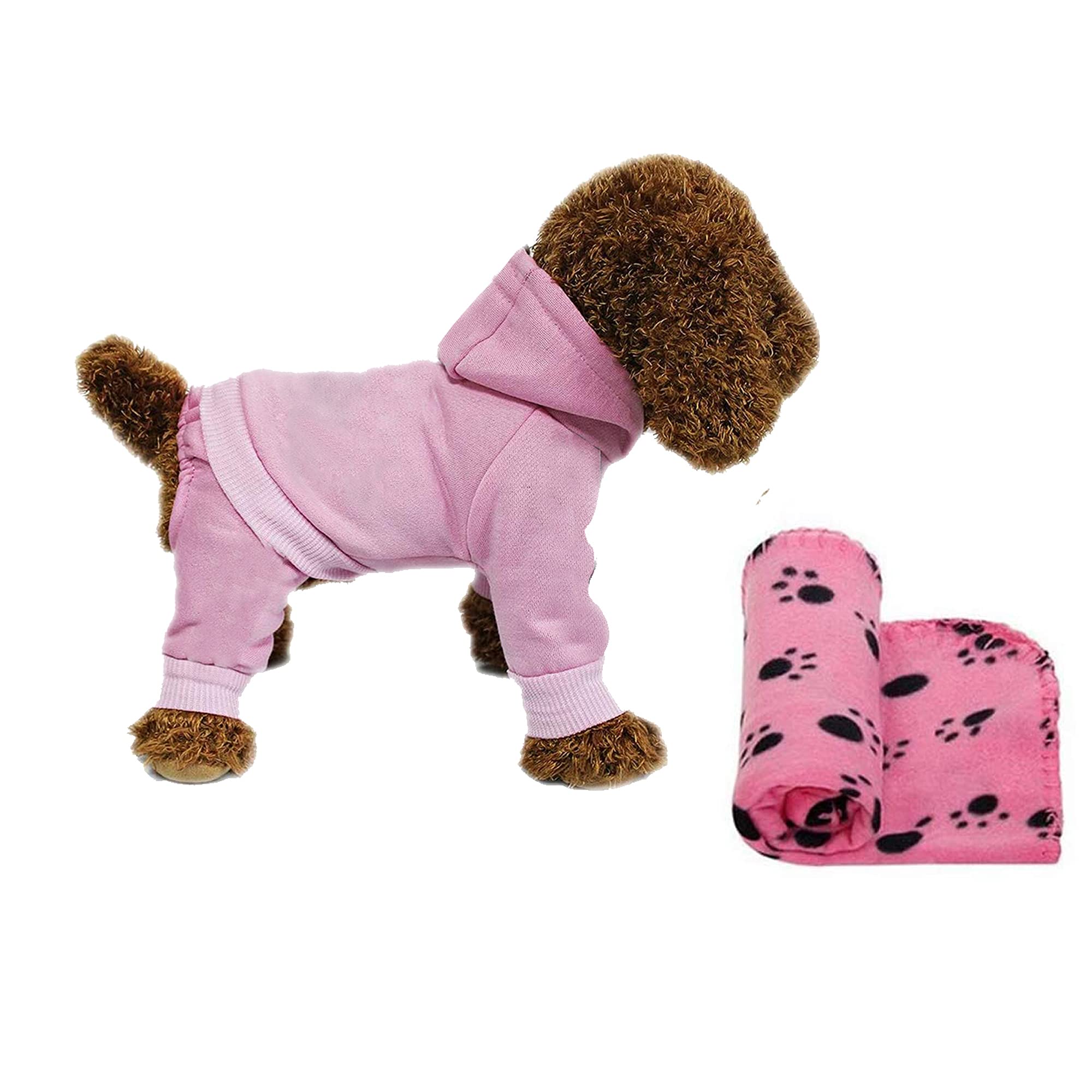 Lifewheel Legs Cotton Pet Cat Dog Hoodies Clothes Coat