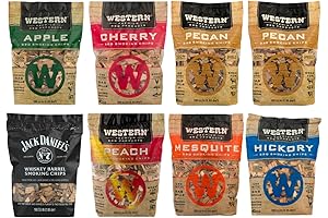 8 Pack Smoker Chips Variety Pack for BBQ