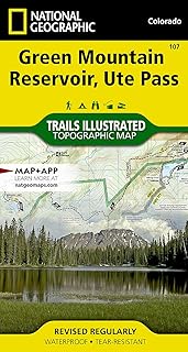 Green Mountain Reservoir, Ute Pass Map (National Geographic Trails Illustrated Map, 107)