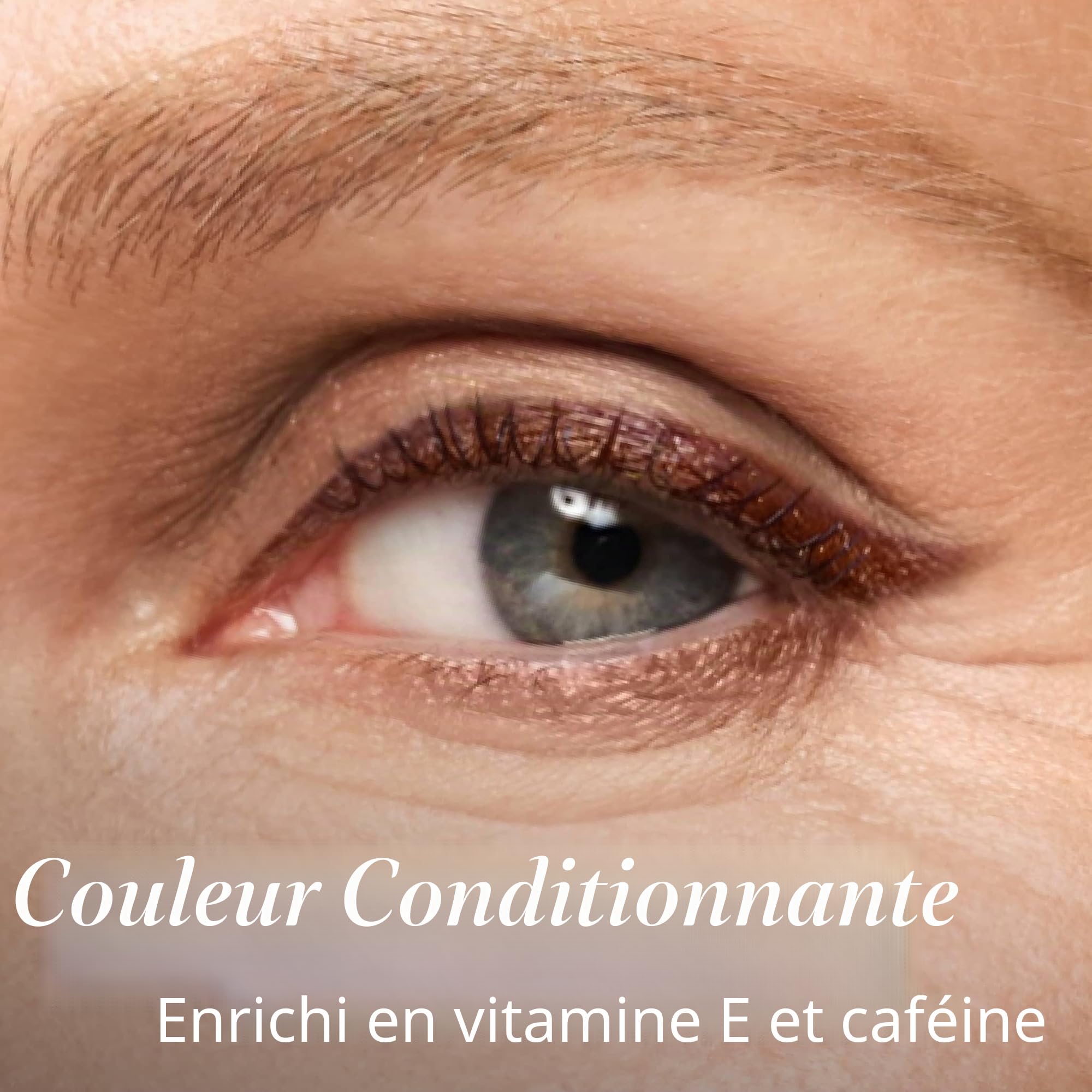 LAURA GELLER NEW YORK Matita Occhi Lunga Tenuta Kohl Kajal (Dark Brown Kohl) – Matita per Occhi Idratante e Intensa con Temperino Integrato, Scorrevole e Precisa per uno Sguardo Definito