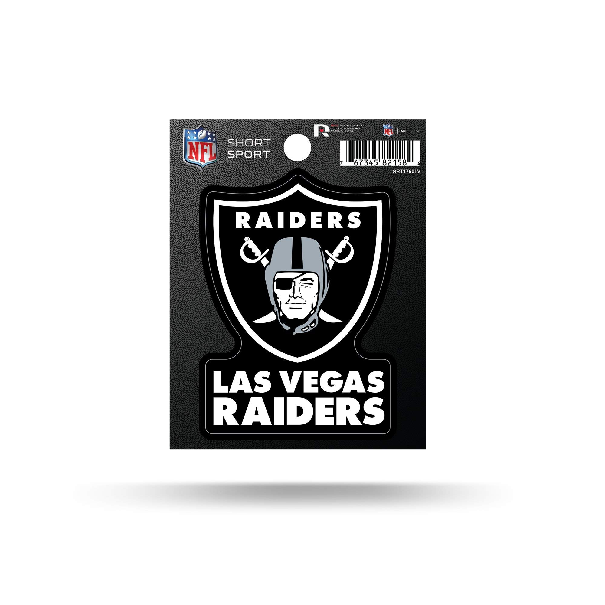 NFL Las Vegas Raiders Die Cut Team Logo Short Sport Sticker