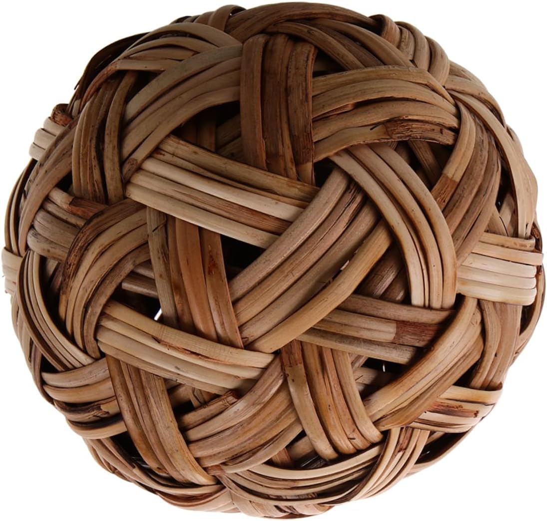 Woven Ball Decor Vintage Hollow Out Decorative Sphere for Rustic Home Decoration Unique Tabletop Adornment for Photography and Family Activities
