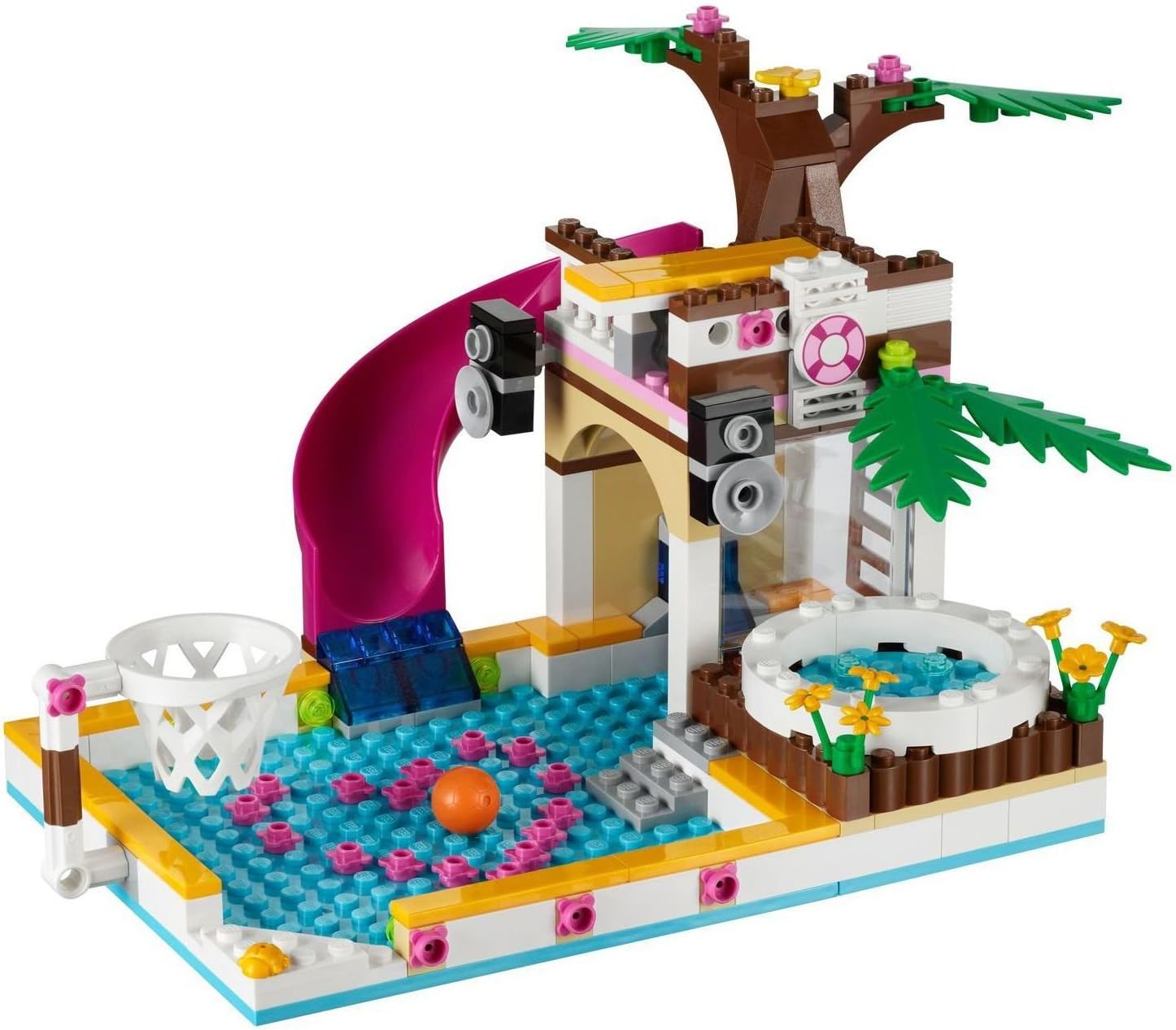 LEGO Friends - 41008 - Jeu de Construction - La Piscine d'heartlake City : LEGO: Amazon.fr: Jeux 