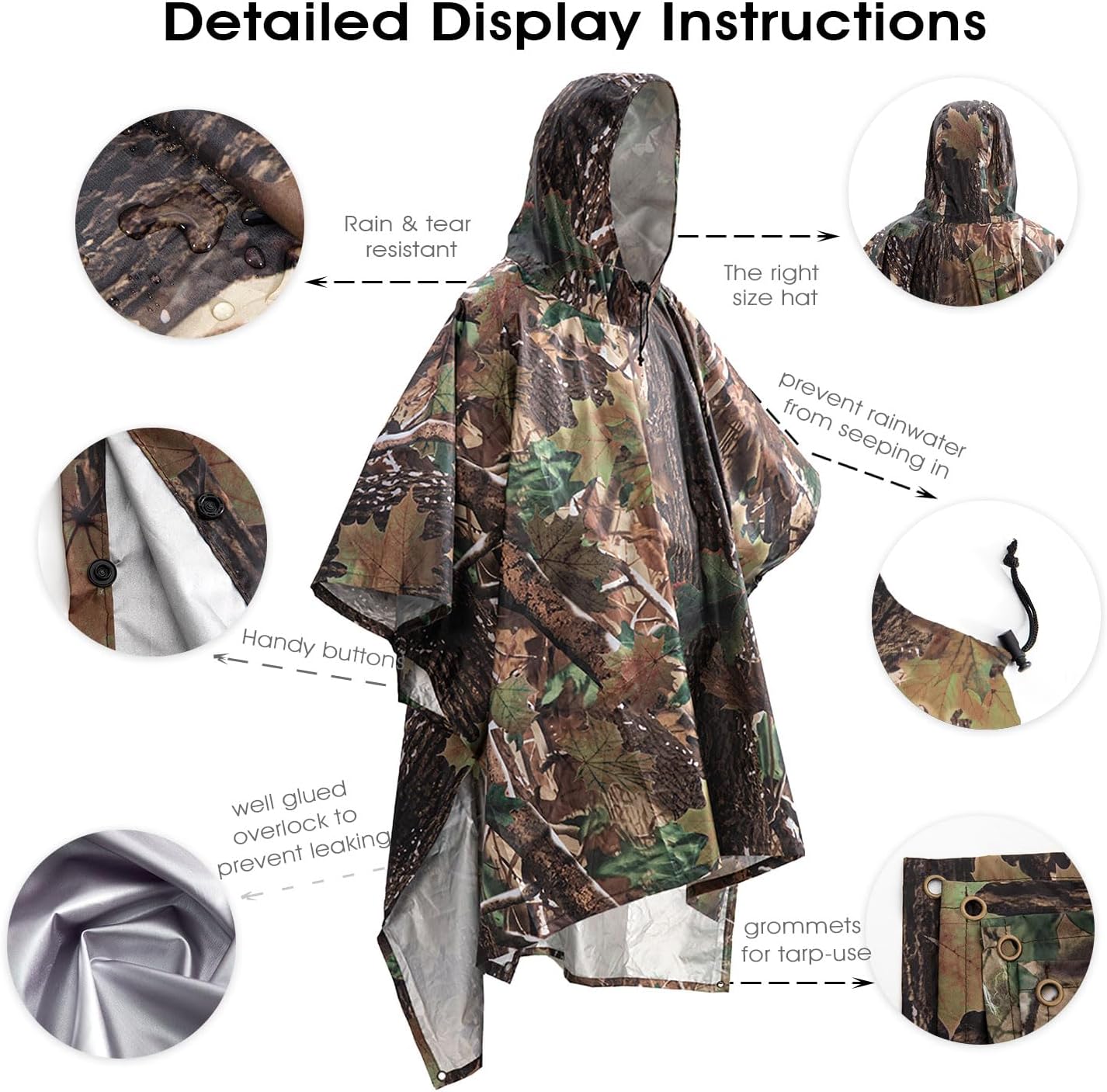 Backpacking Poncho Vs Rain Jacket For Hiking