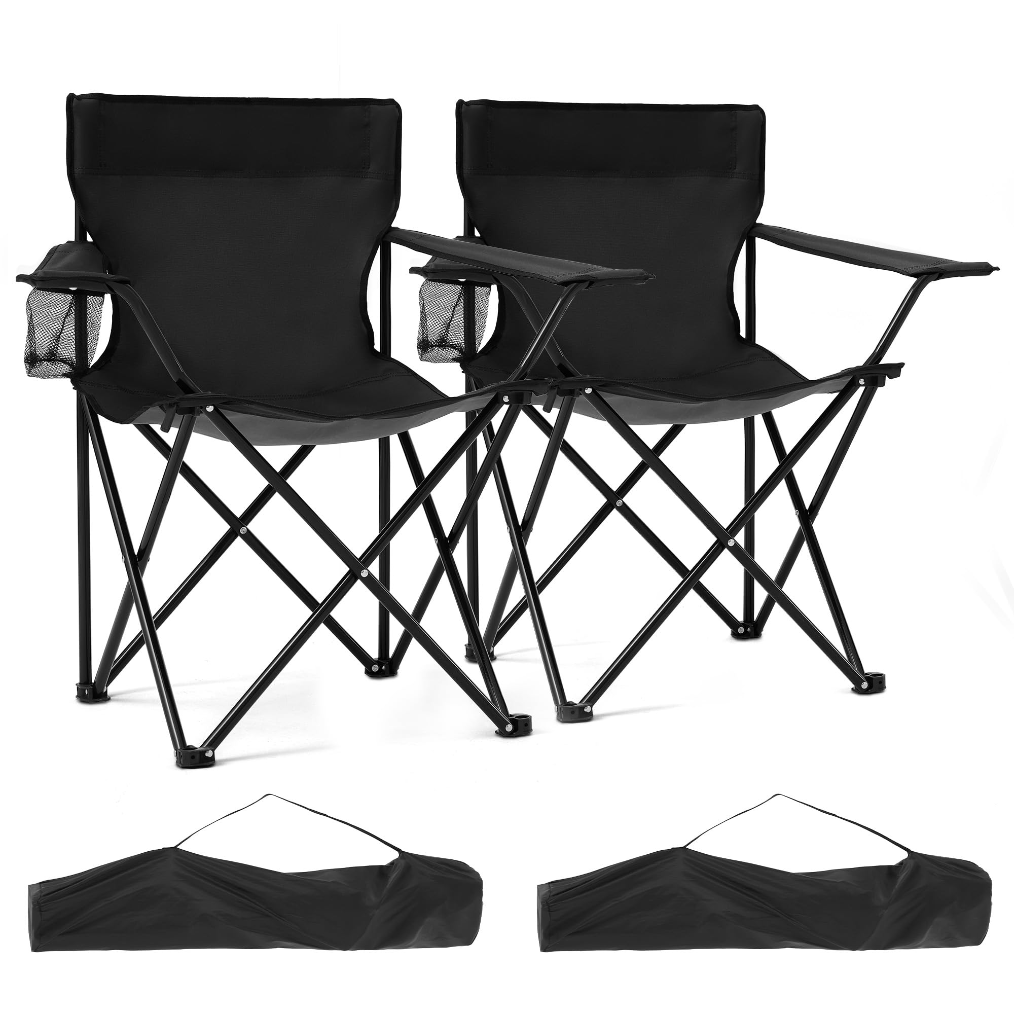 Canpsky Lightweight Folding Camping Chair 2 Pack