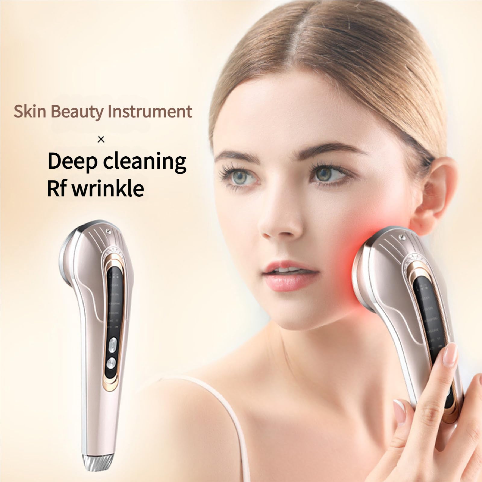 Appareil de Soin du Visage à Micro-Courant, Appareil de Massage pour Le Visage, raffermissement de la Peau, élasticité, Lifting, Contour des Rides