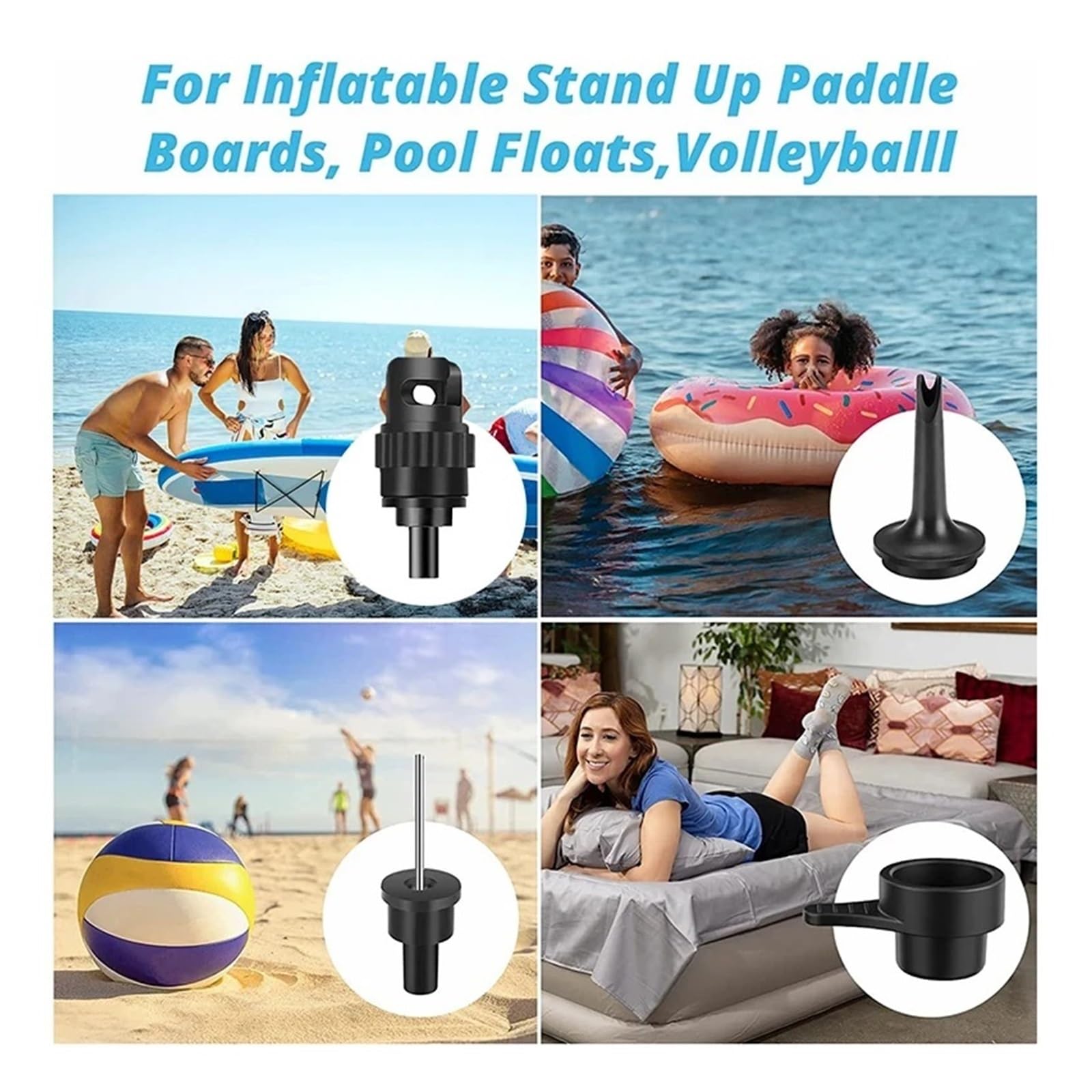 Pompa Di Gonfiaggio Elettrica, Portatile Wireless For Esterni, Gonfiatore D'aria For Tavola Da Paddle In Piedi Gonfiaggio E Sgonfiaggio Rapidi