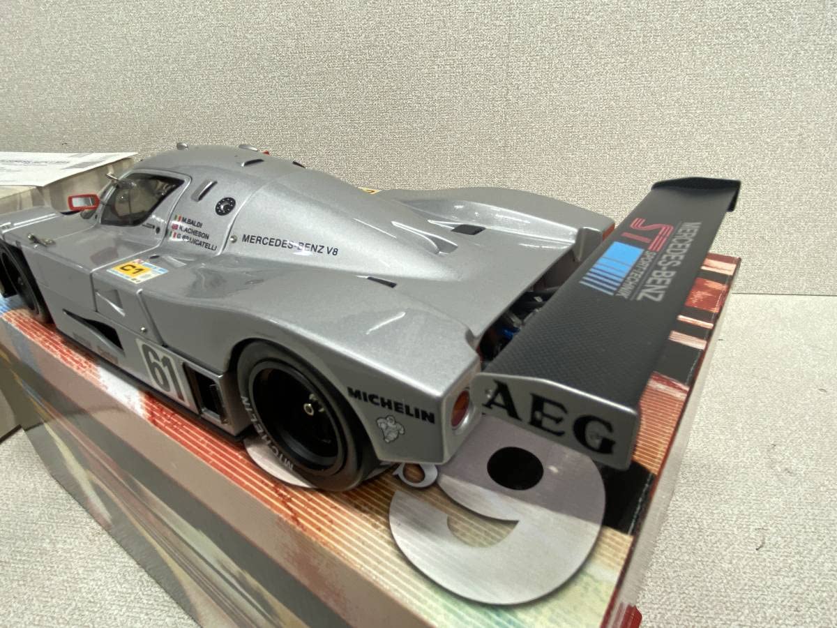 エグゾト1/18 ザウバーメルセデスC9#61 エグゾト1/18 ザウバーメルセデスC9#61 - メルカリ