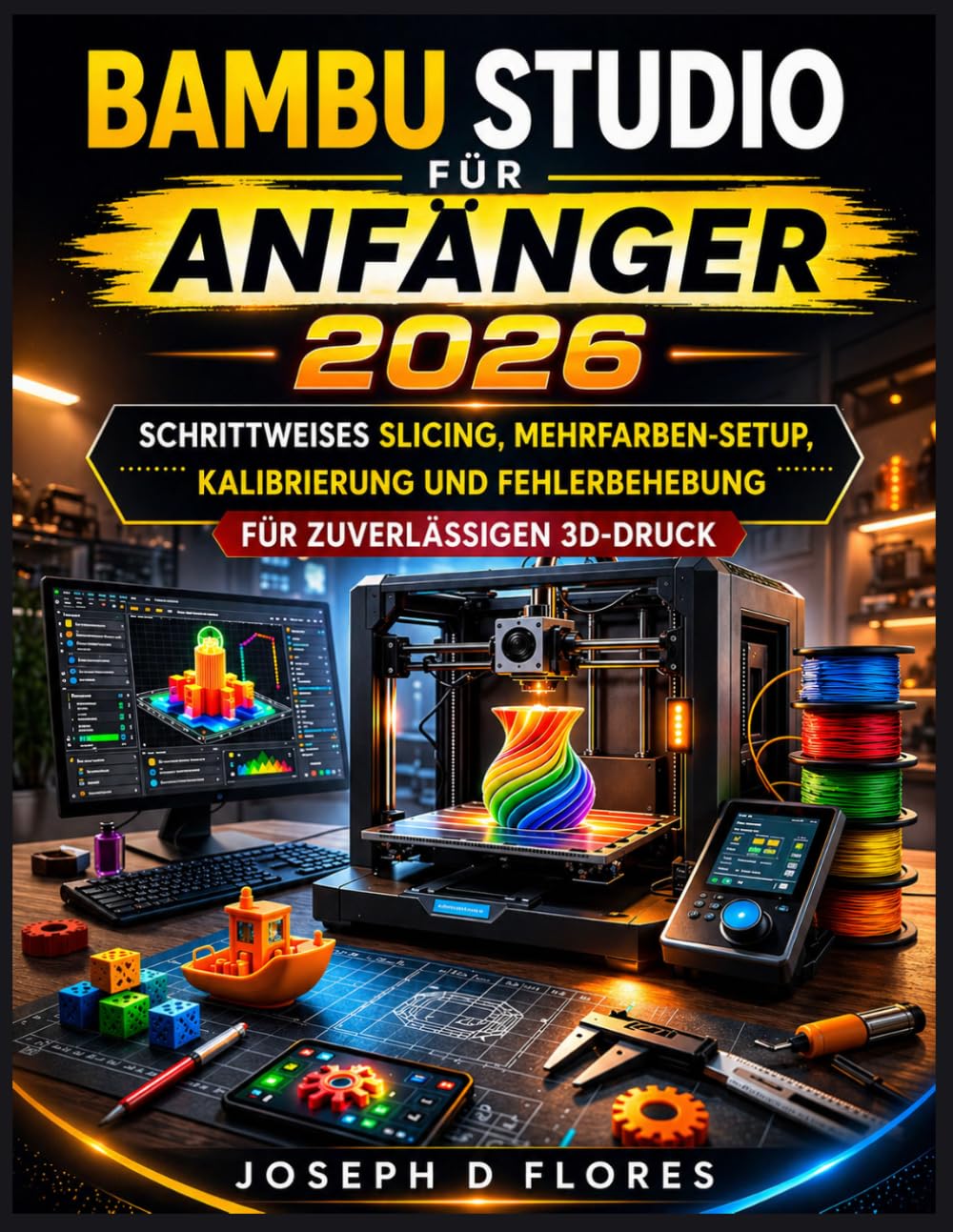 Bambu Studio für Anfänger 2026: Schrittweises Slicing, Mehrfarben-Setup, Kalibrierung und Fehlerbehebung für zuverlässigen 3D-Druck