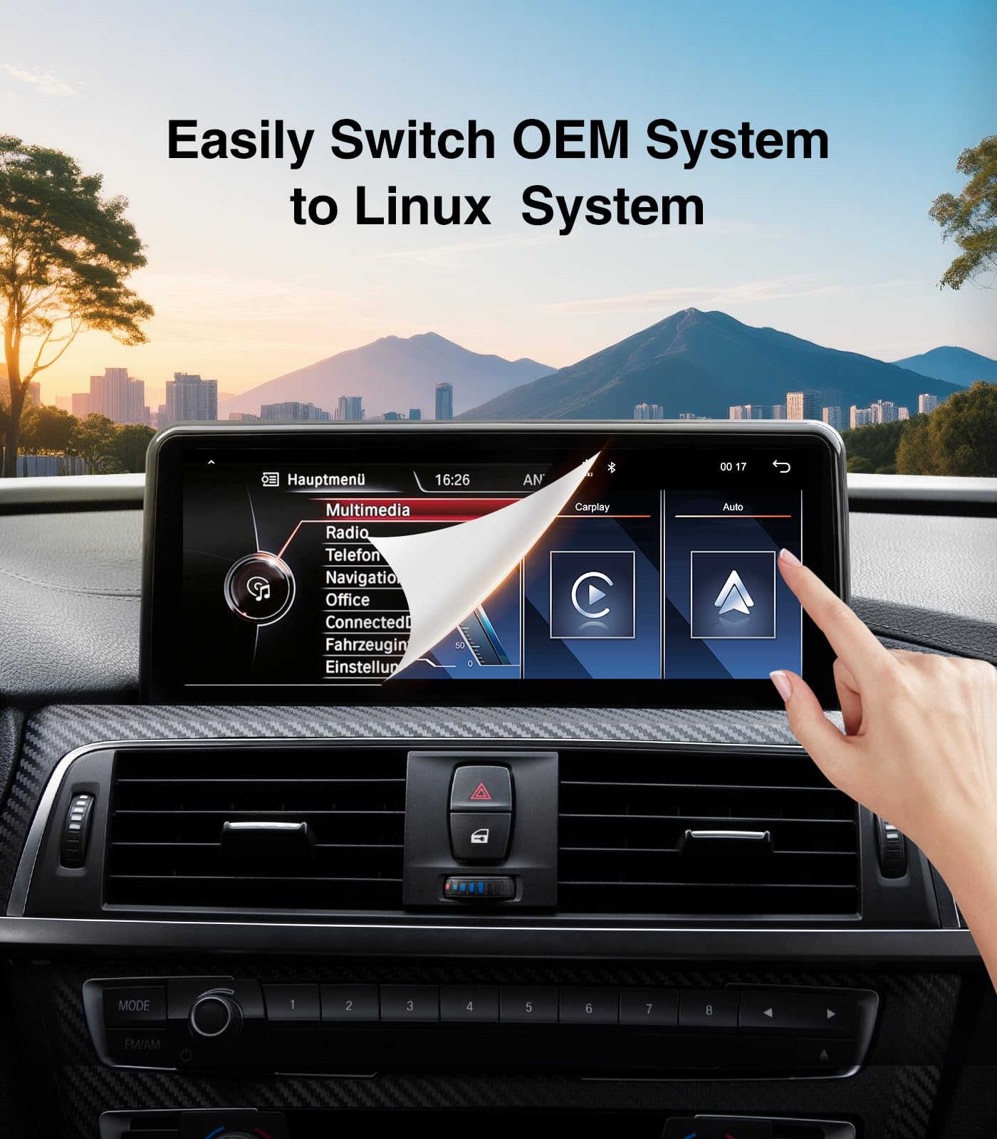 Amazon.com: 10.25 Inch for BMW 3/4 Series (2013-2016) F30 CarPlay