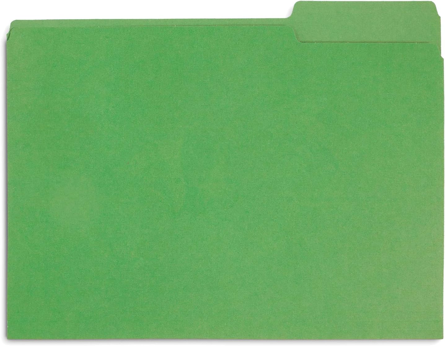 Blue Summit File Folders, Letter Size, 1/3 Tab, Green