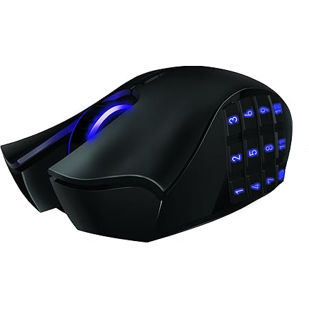 Razer Naga Epic Rechargable Wireless MMO PC Gaming Mouse