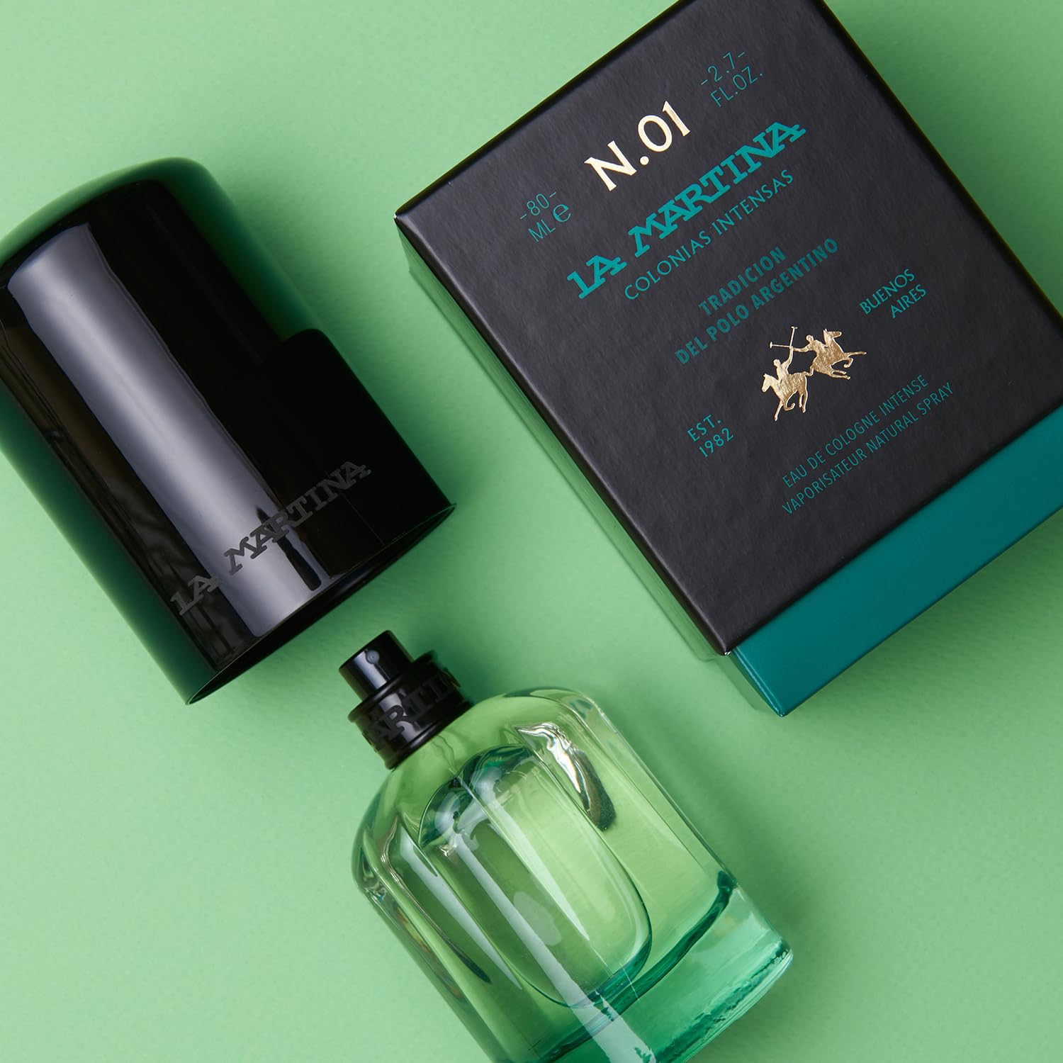 La Martina Alpha Woods Eau De Cologne Spray, per una scia personale, 80ml