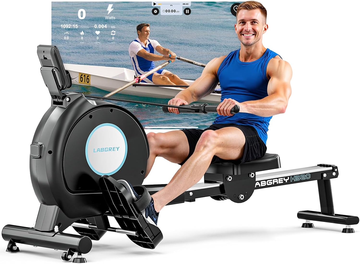 LABGREY Magnetic Rower