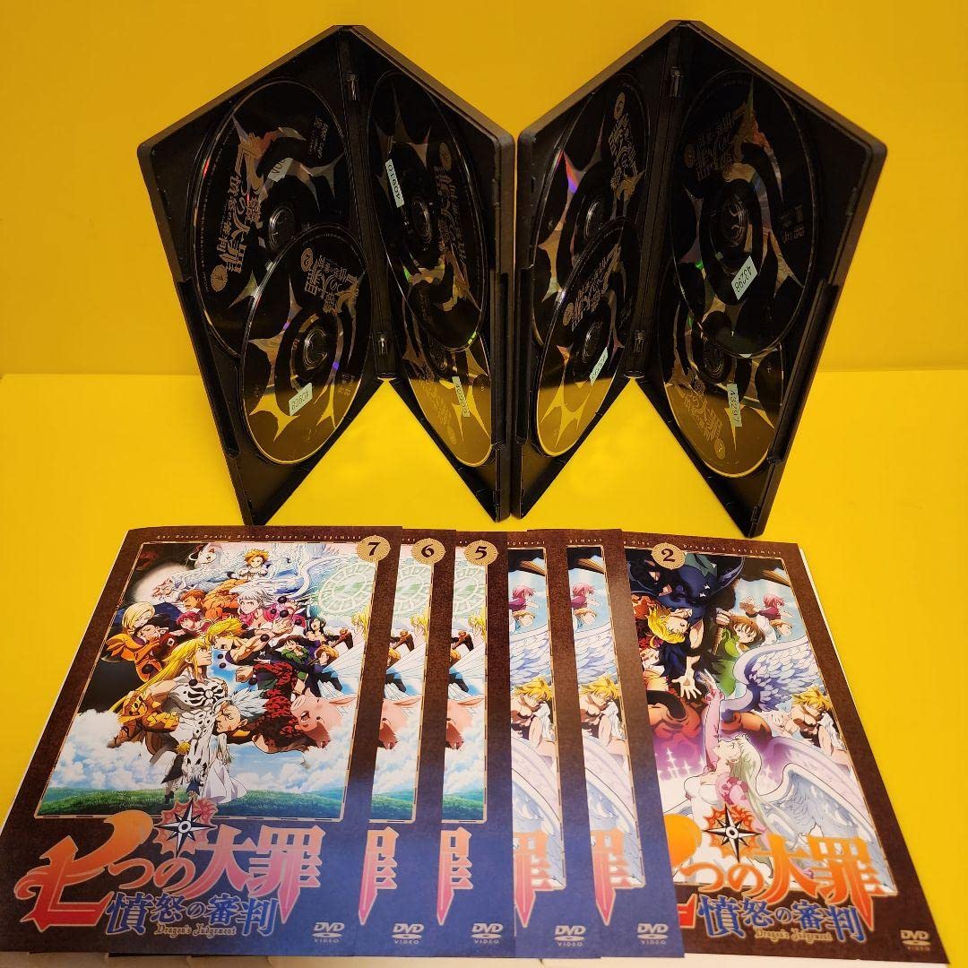 七つの大罪 憤怒の審判 DVD 全8巻　全巻セット Amazon.co.jp: 七つの大罪 憤怒の審判 【全8巻】レンタル版DVD
