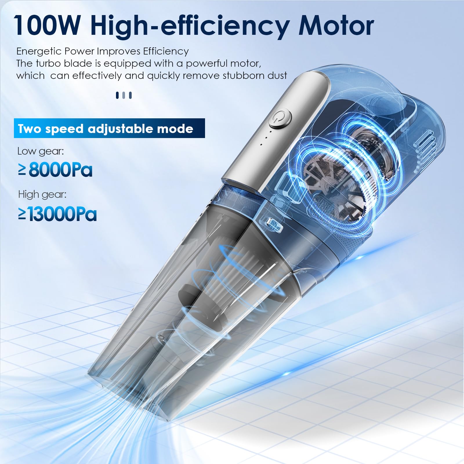 Aspirateur Main 120w 10000pa Aspirateur Sans Fil Yontwe 120W - Aspirateur Voiture Portable Puissant 10000PA 2 Vitesses, USB Rechargeable, Idéal Pour Voiture Et Maison Aspirateur Main 120w 10000pa Aspirateur Sans Fil Yontwe 120W - Aspirateur Voiture Portable Puissant 10000PA 2 Vitesses, USB Rechargeable, Idéal Pour Voiture Et Maison