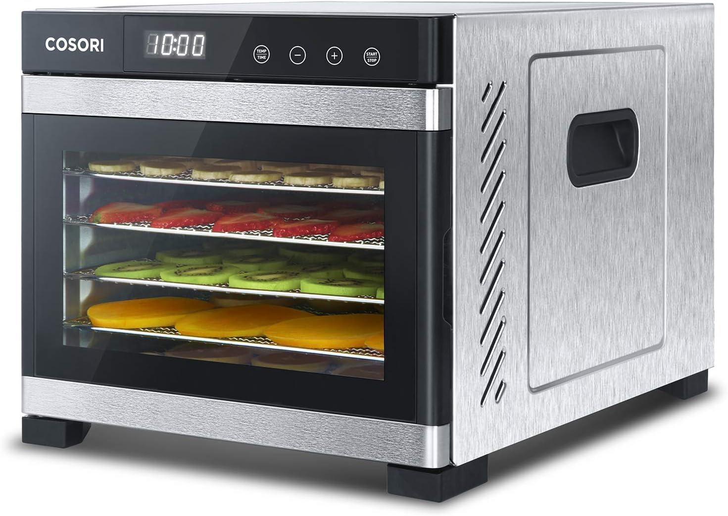 COSORI Essiccatore in acciaio inox, senza contatto in plastica, 650 W