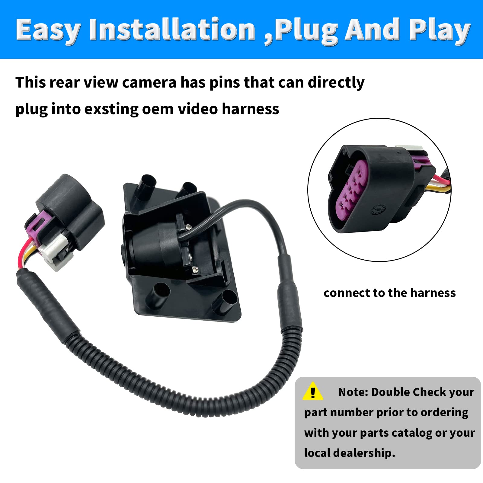 A&I Tractor Cab Observation Camera, Model# CC7M1C