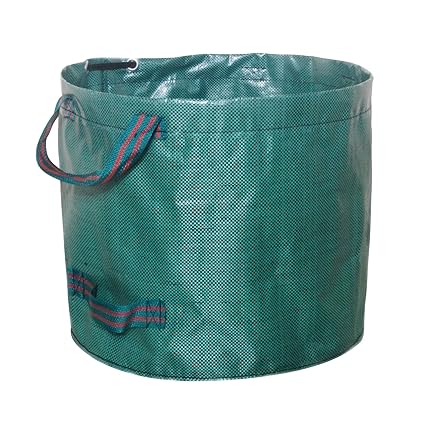 Ubersweet 120L Gaen Bag Reuseable Heavy Duty Gaen Leaf Waste Bag Gaen Waste Bags with 2 Reinforced Handles for Lawn Ya Pool Plant Trash