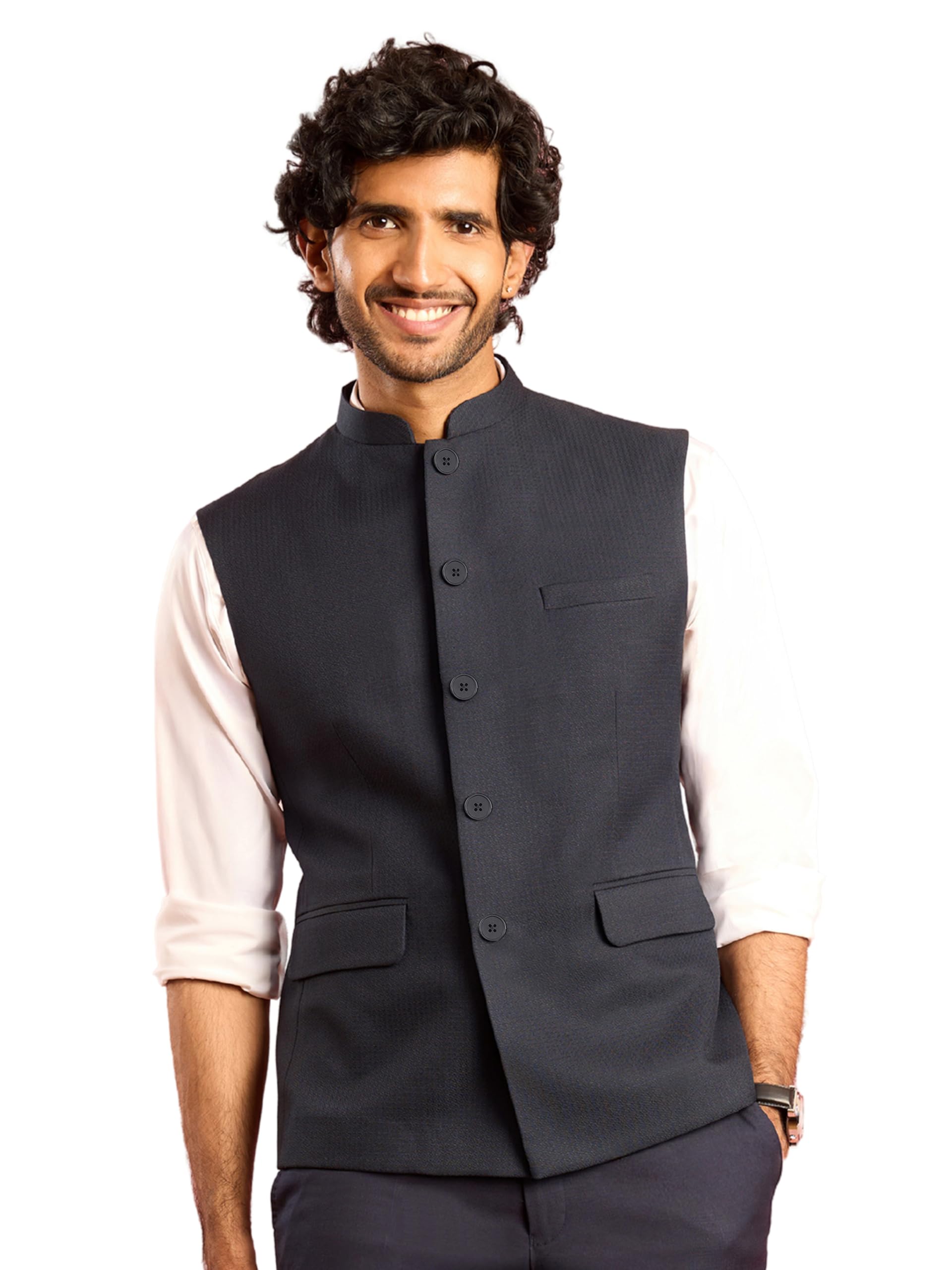 vastramay Men Fine Satin Cotton Pyjama | Pant Style Ethnic Bottom Outfit with Pockets-picture-20