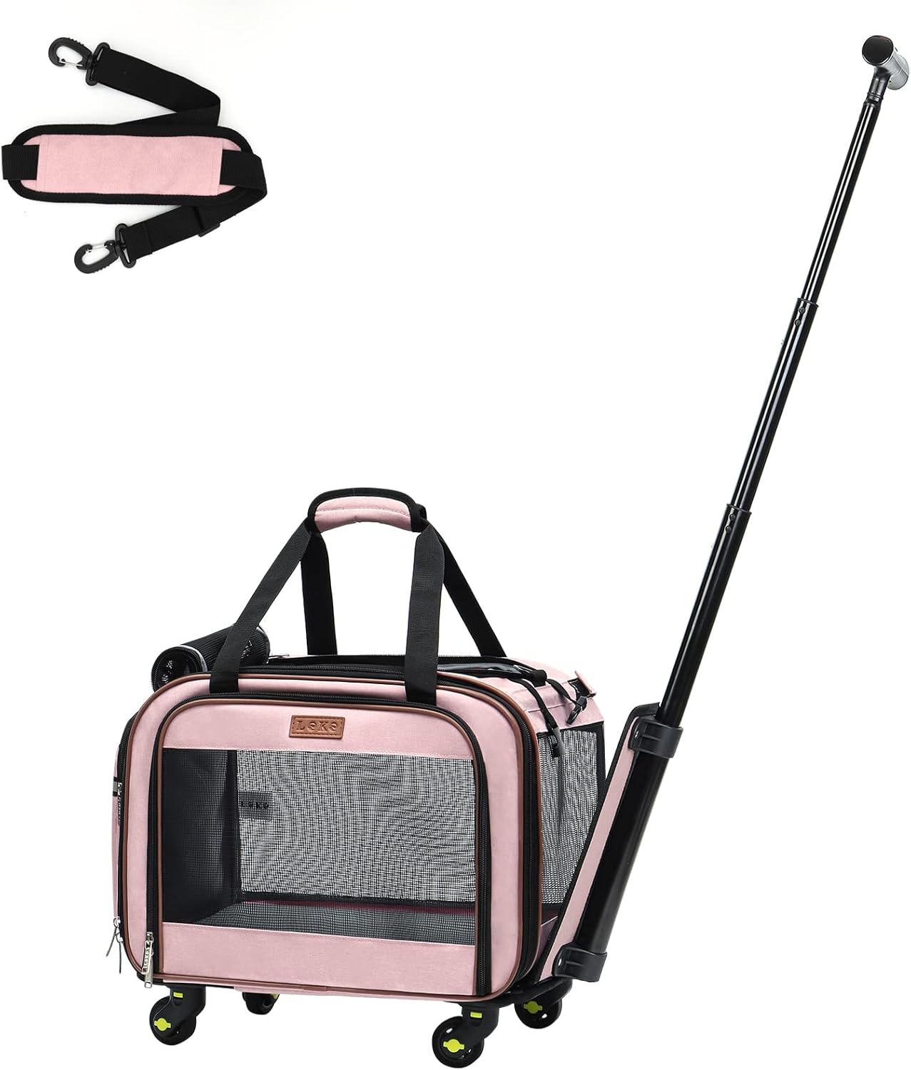 Lekebobor Cat Carrier Airline Approved Dog Carrier with