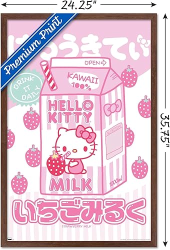 Miniatura 3 de Trends International Hello Kitty and Friends - Kawaii Milk Wall Poster