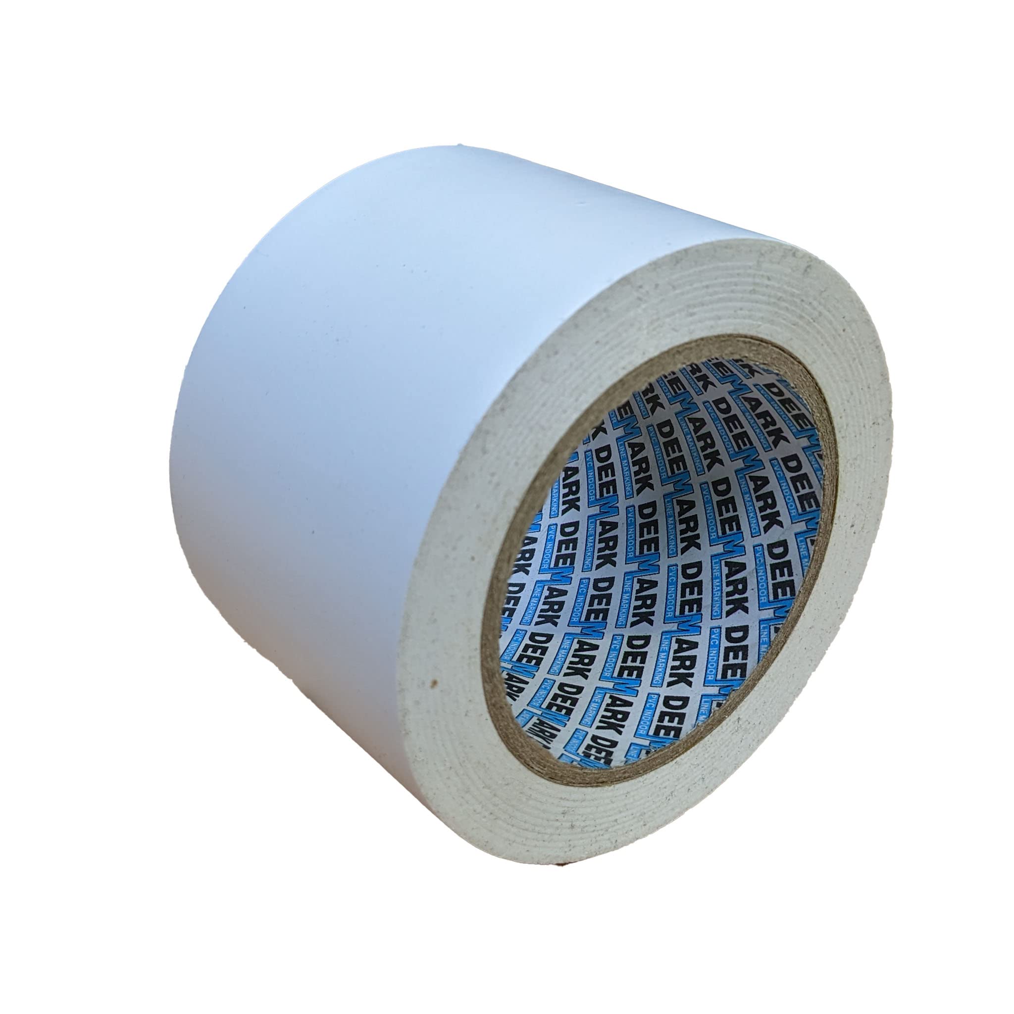 Shadow Foam PVC Floor Marking Tape | Premium Vinyl Safety Marking Tape| For Warehouses, Industry, Shops | 33M Single Roll (White, Single 75mm)