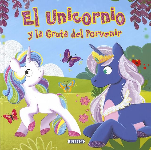 Portada de El unicornio y la Gruta del Porvenir