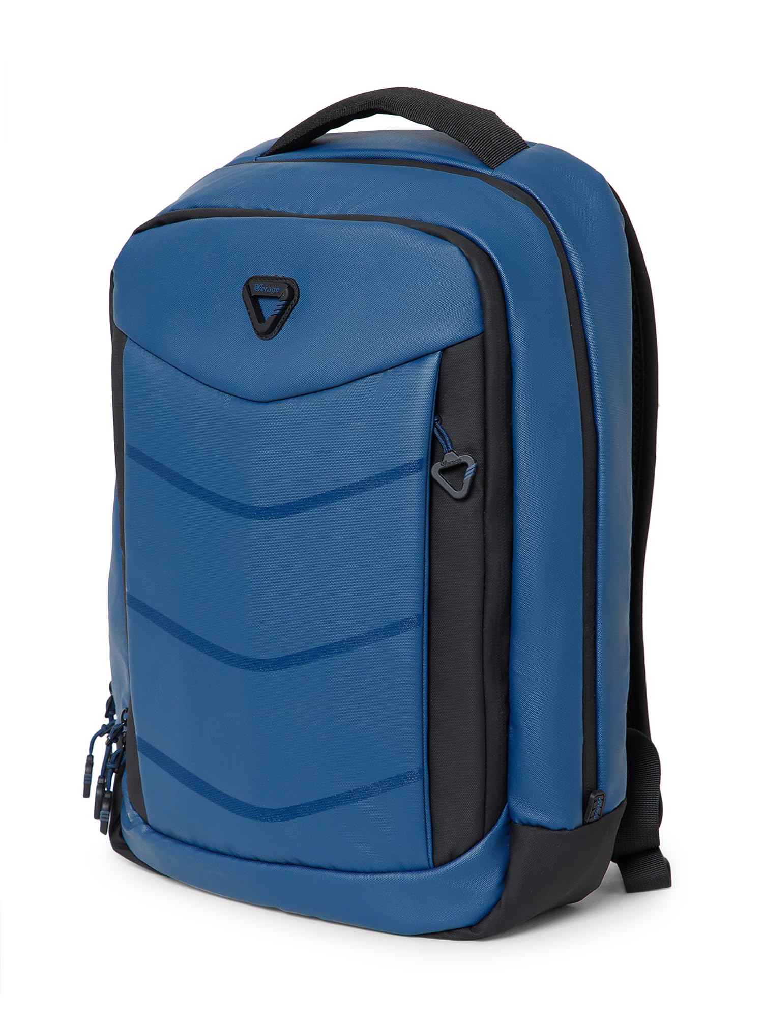 verage Victor Waterproof Laptop Backpack with RFID Shield, Hidden Pockets, Expandable Compartment, Ultra-Light & Durable Travel Bag (Black)-picture-17