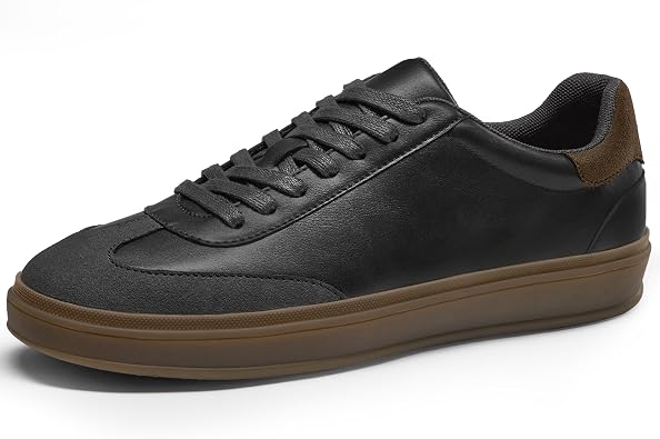 Coostar Mens Casual Shoes Business Dress Sneakers Classic Lace-up Walking Shoe