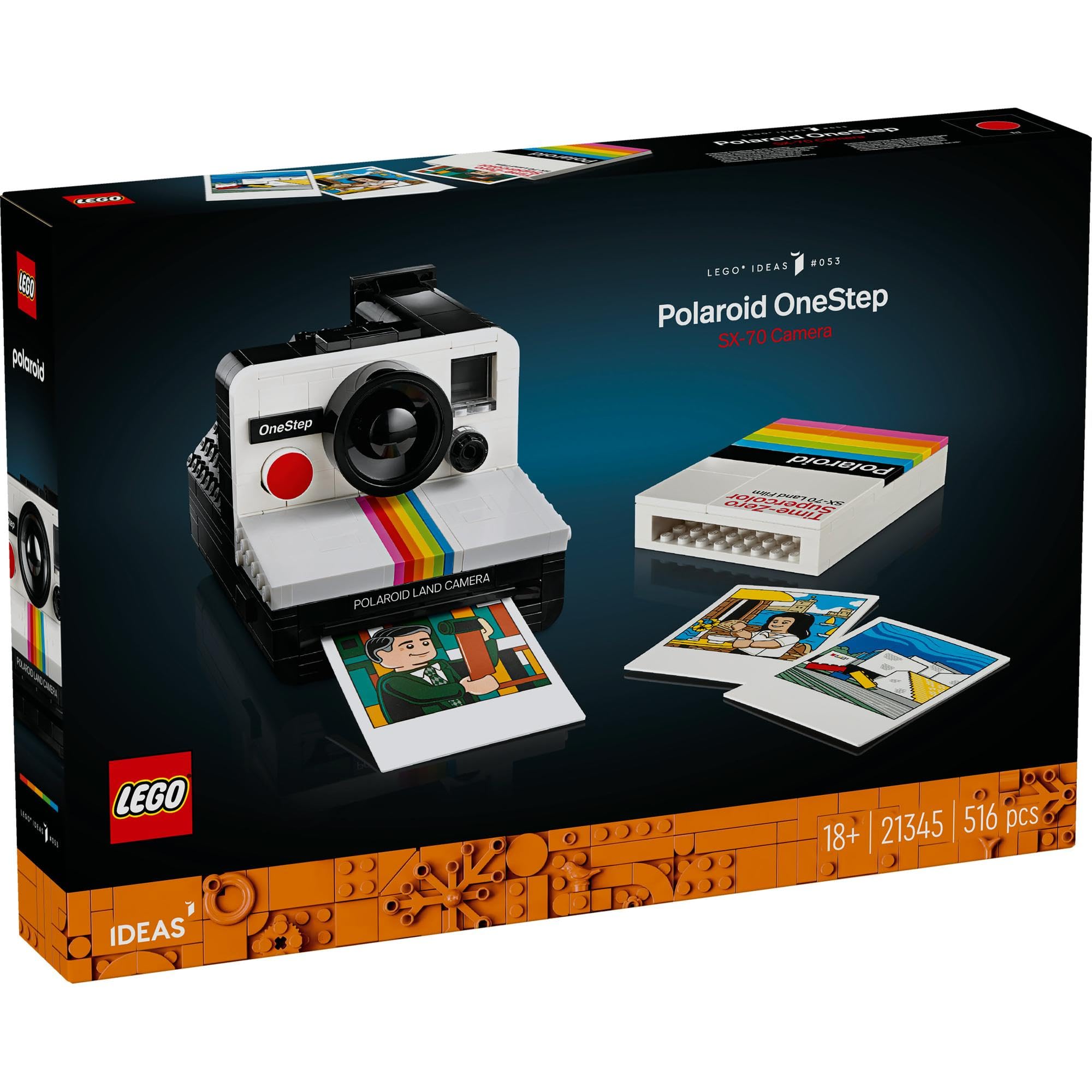 Amazon.co.jp: レゴ(LEGO) アイデア ポラロイド ワンステップ SX-70 