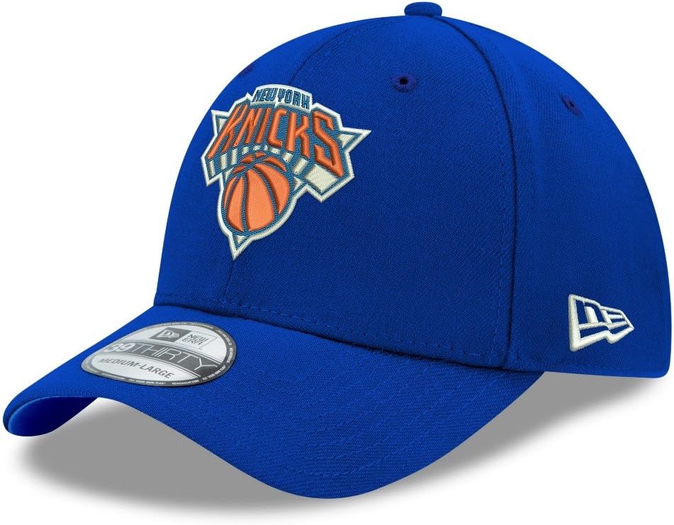 NBA New York Knicks Classic 39Thirty Stretch Fit Cap, Small/Medium, Royal