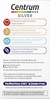 Vista 12 de Centrum Silver - Multivitamínico para mujeres 50 Plus, suplemento multivitamínico/multimineral con vitamina D3, vitaminas B, ingredientes sin OMG