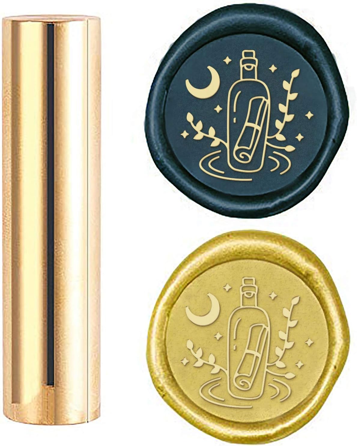 CRASPIRE Wax Seal Stamp Wishing Bottle