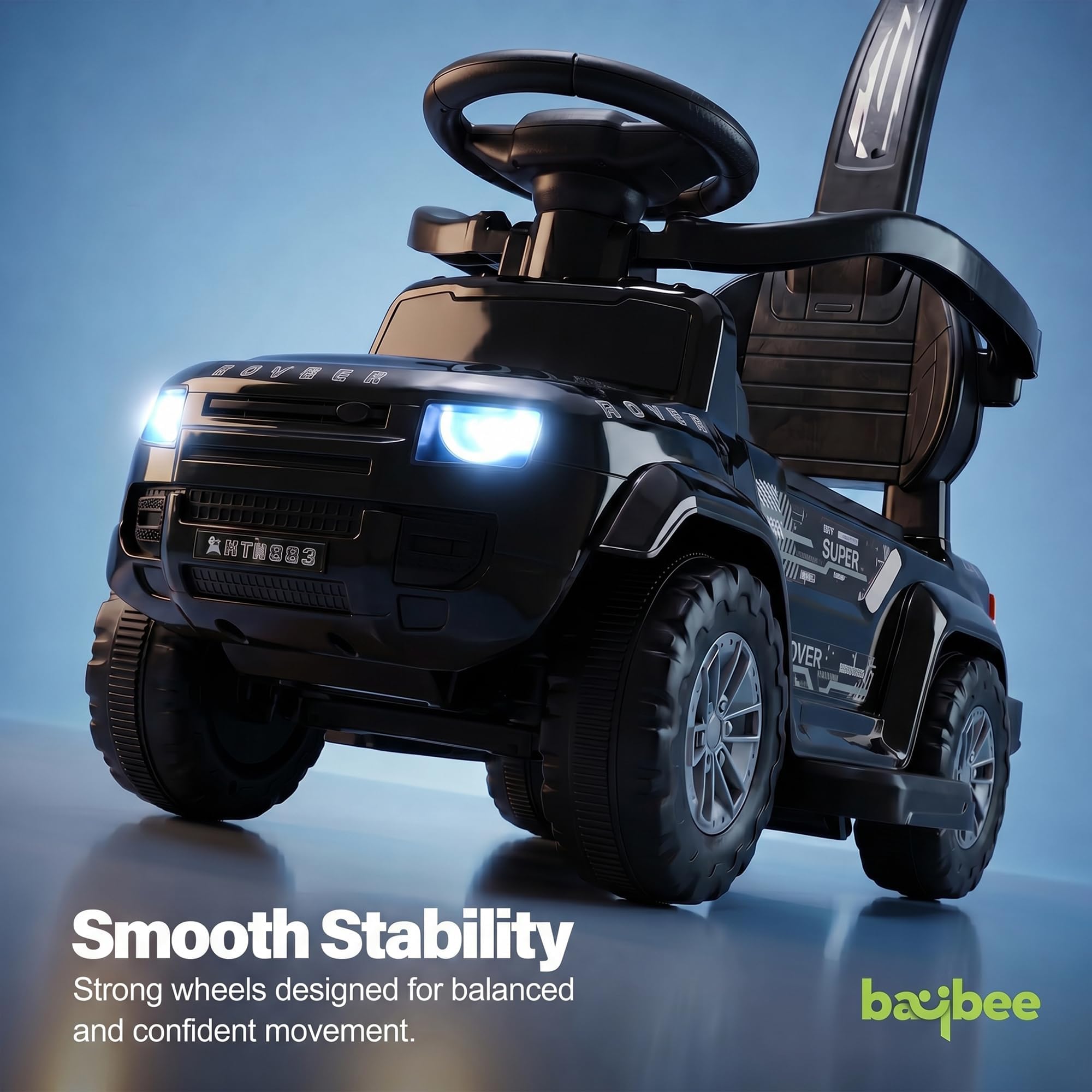 Baybee Rover Pro Ride On Car - Toddler Toy Car -4 Baybee Rover Pro Ride On Car - Toddler Toy Car -4