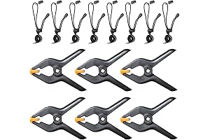 EMART Premium 4.5 inch Heavy Duty Backdrop Clamp Kit