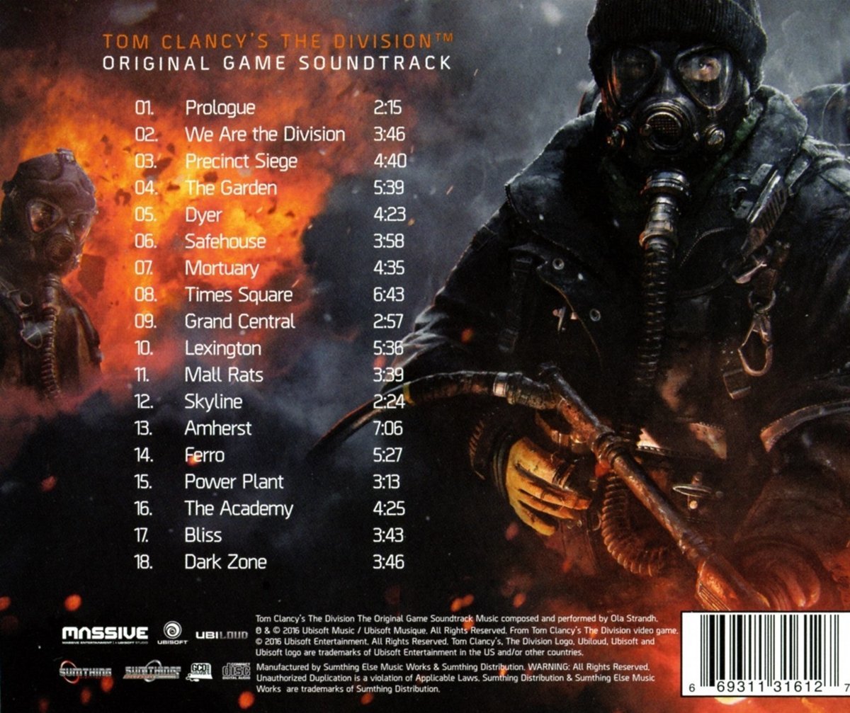 Tom Clancy's Thwe Division / Game Soundtrack.