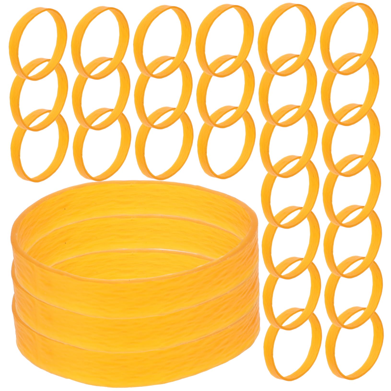 YARNOW Lot De 5 Sangles De Fixation en Caoutchouc pour Planches De Ski 30 Pièces X 5