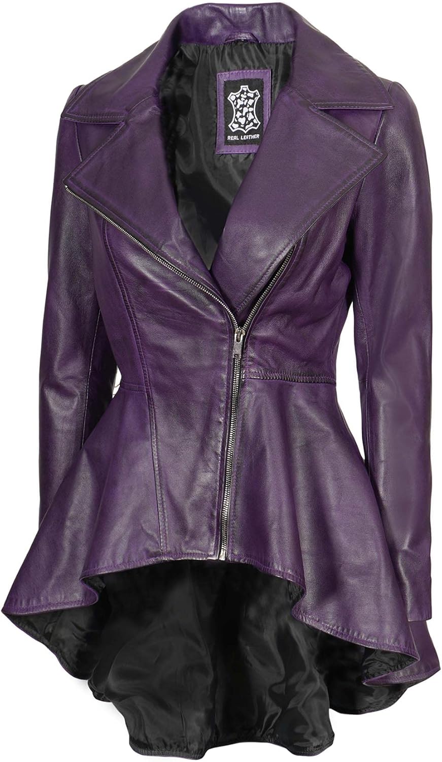 Blingsoul Leather Jackets For Women – Real Lambskin Womens Motorcycle Leather Jacket