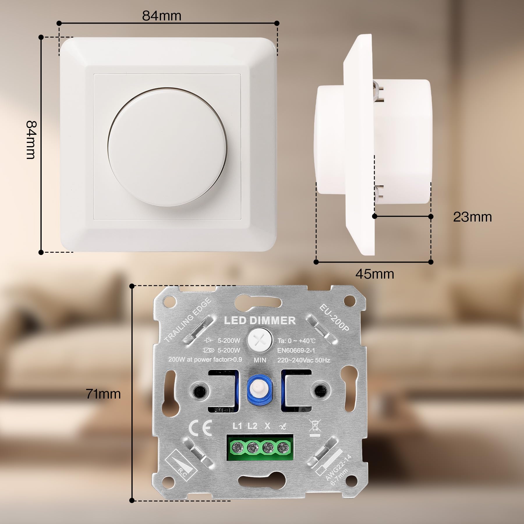 LED-dimmer - Gira schakelmateriaal