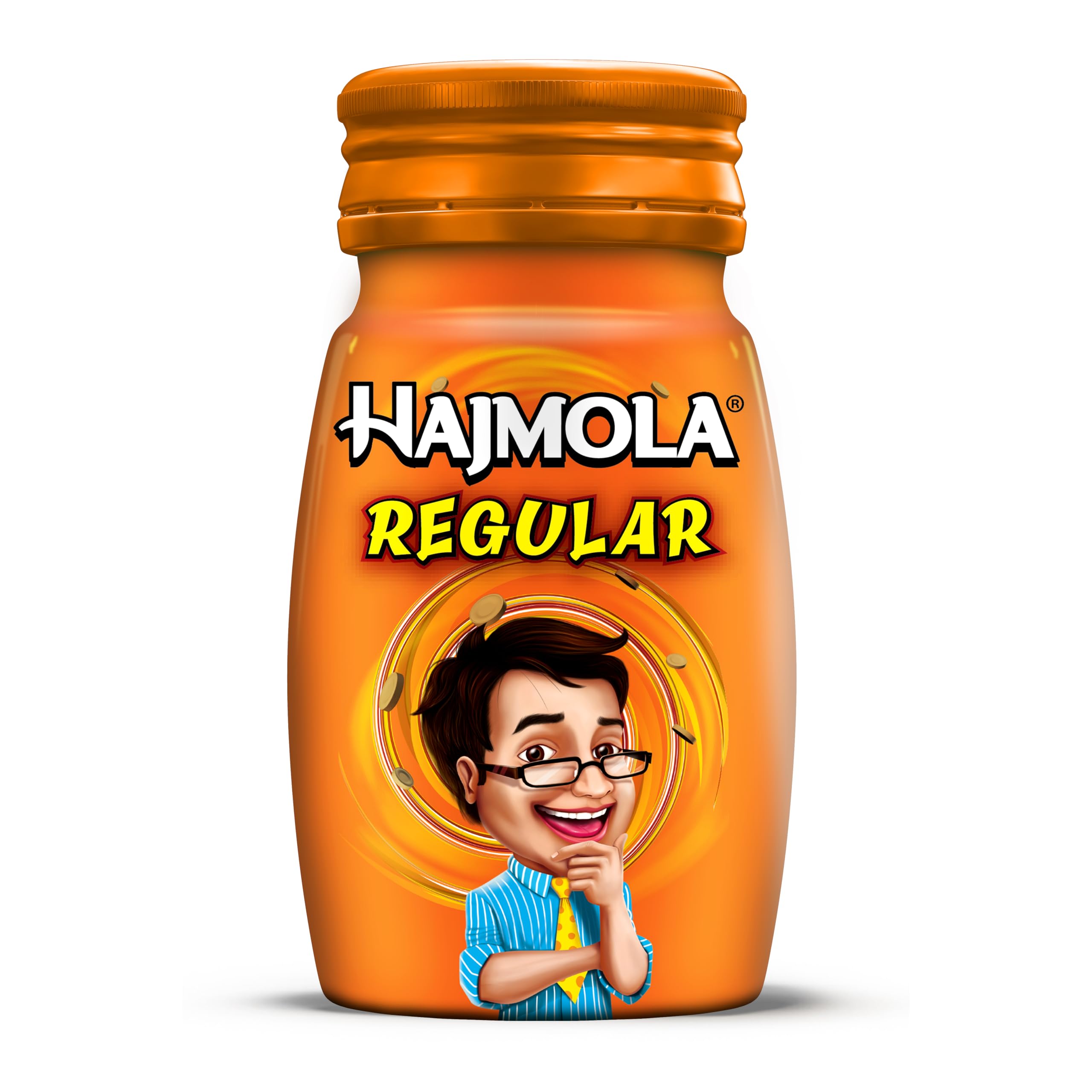 Dabur Hajmola Tasty Digestive Tablets (Regular Flavour) - 120 Tabs | Healthy, Tasty & Chatpata | Ayurvedic Tablets For Improved Digestion | Relief From Flatulence-picture-0