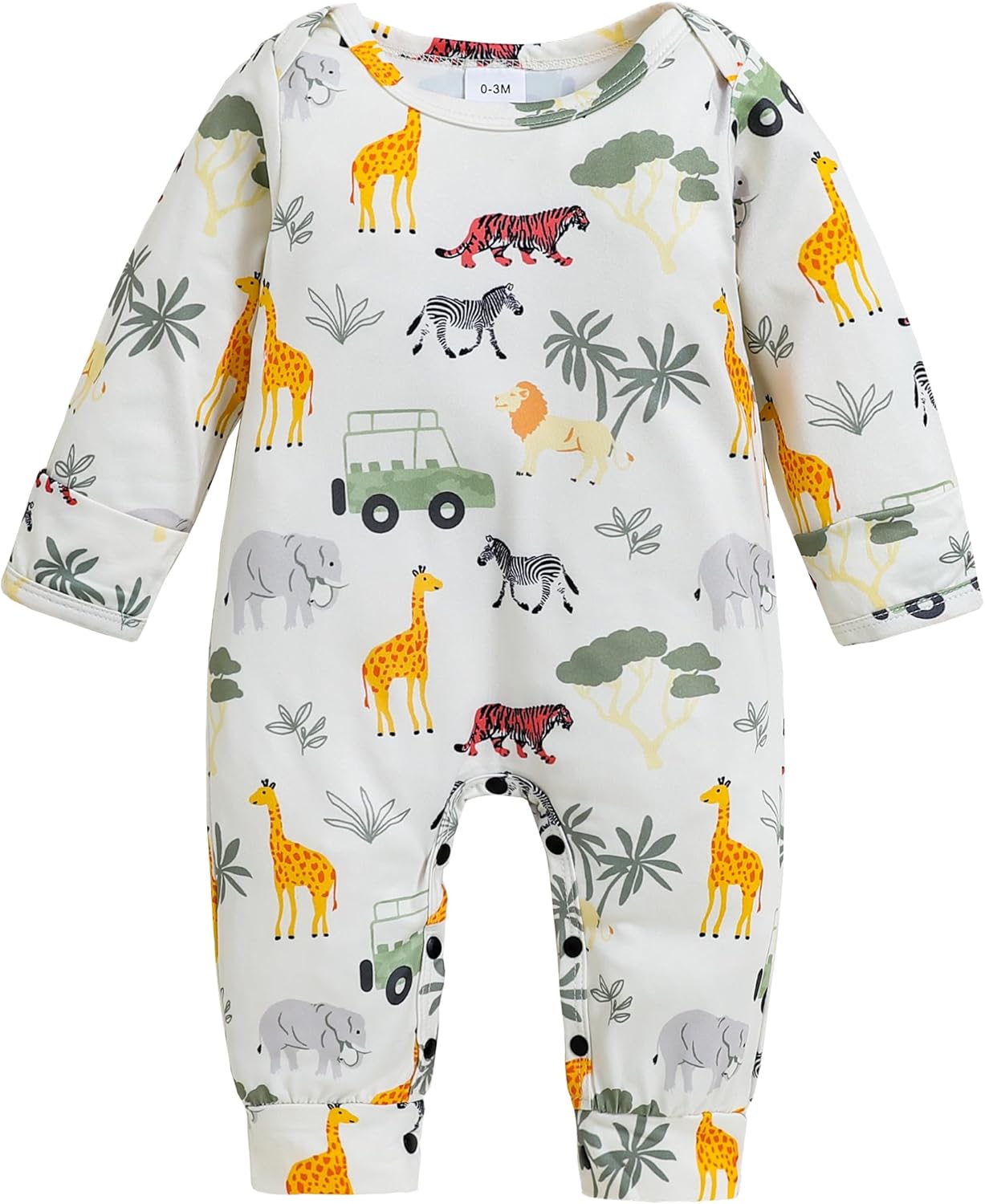Renotemy Newborn Baby Boy Clothes Essentials 11-Piece Layette Set with Bodysuits, Pants, Hats, Blanket-Infant Unisex Outfit