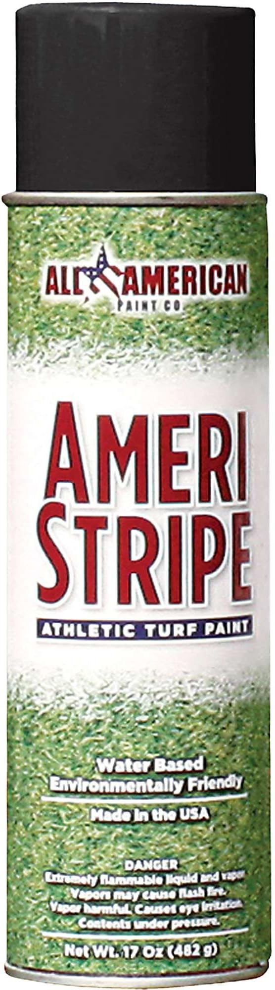 Black Athletic Field Paint - 1 Case (12 Cans) 18 oz of Paint per Can