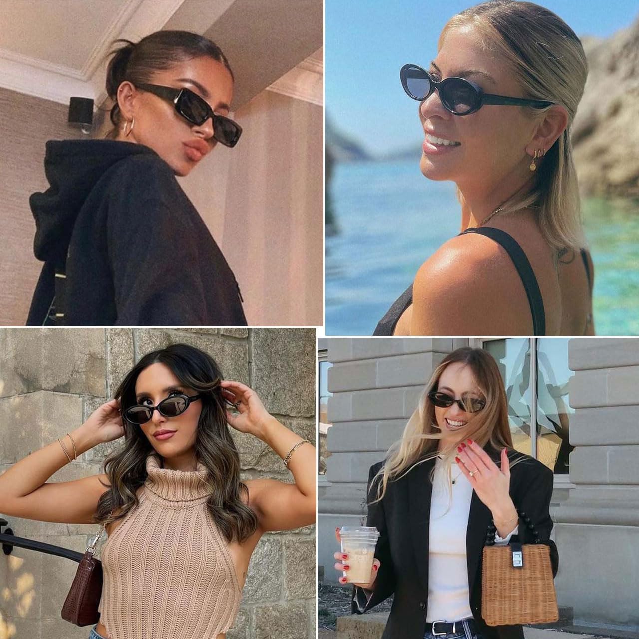 Party Sunglasses Bulk Sunglasses Pack Party Favor Retro Funky Festival Multipack Glasses Set for Women