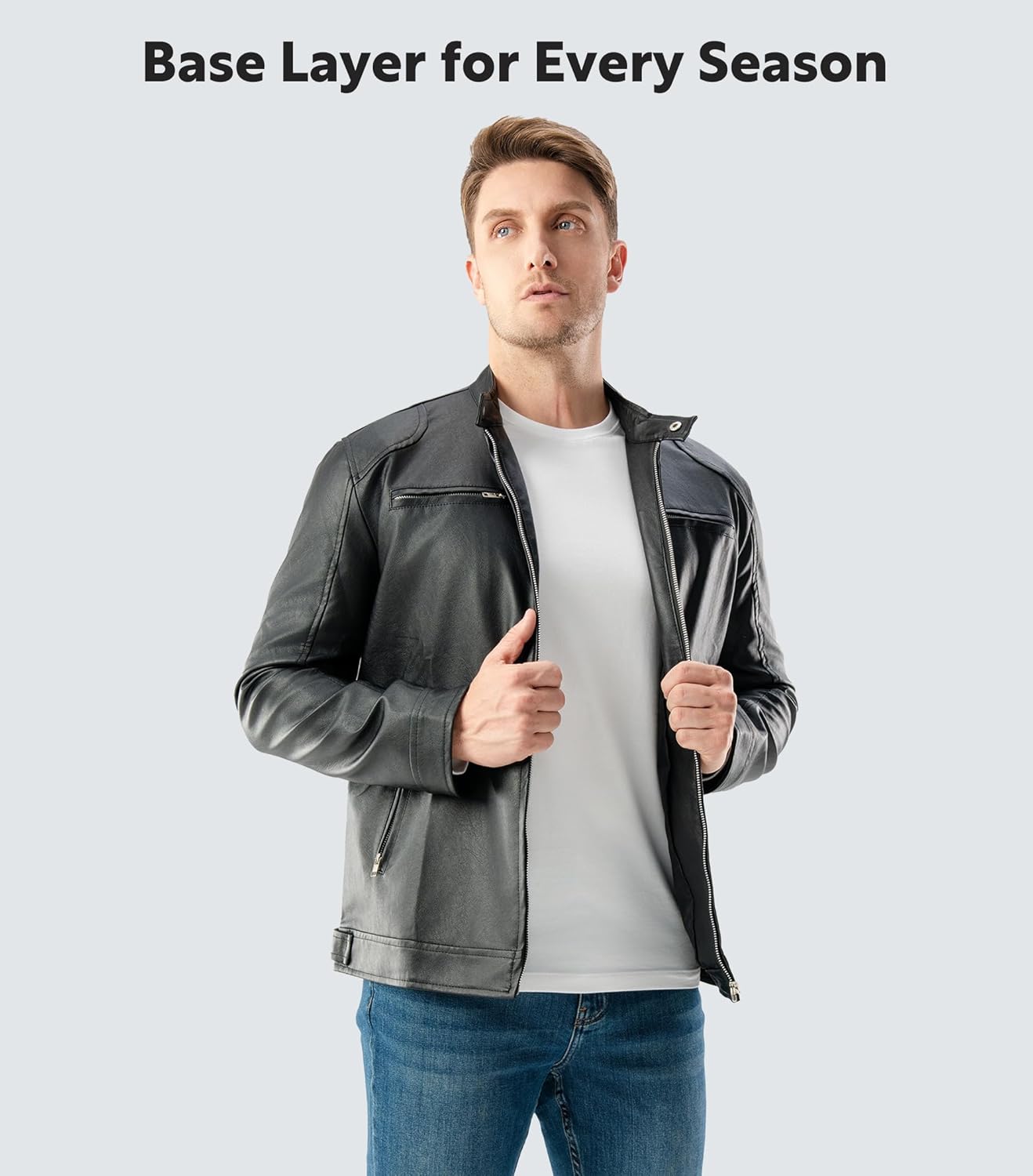 DAVID ARCHY Men's Tank Top Undershirt Micro Modal Undershirts Moisture-Wicking Tank A-Shirt for Men, 3-Pack - Image 7