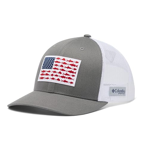 Columbia Boné unissexo PFG Fish Flag Mesh Snap Back : Amazon.es: Moda