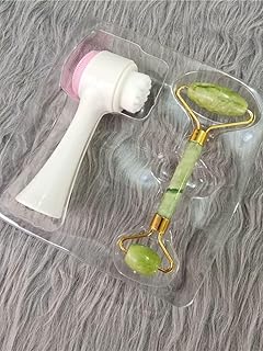 شاكوش جمالي - طقم كليينج باد وجاد رول سحري، فرشة تنظيف البشرة تزيل الرؤوس السوداء ودهون البشرة. مع جاد رول لتحفيز الدورة الدموية وتقليل - من جينيريك