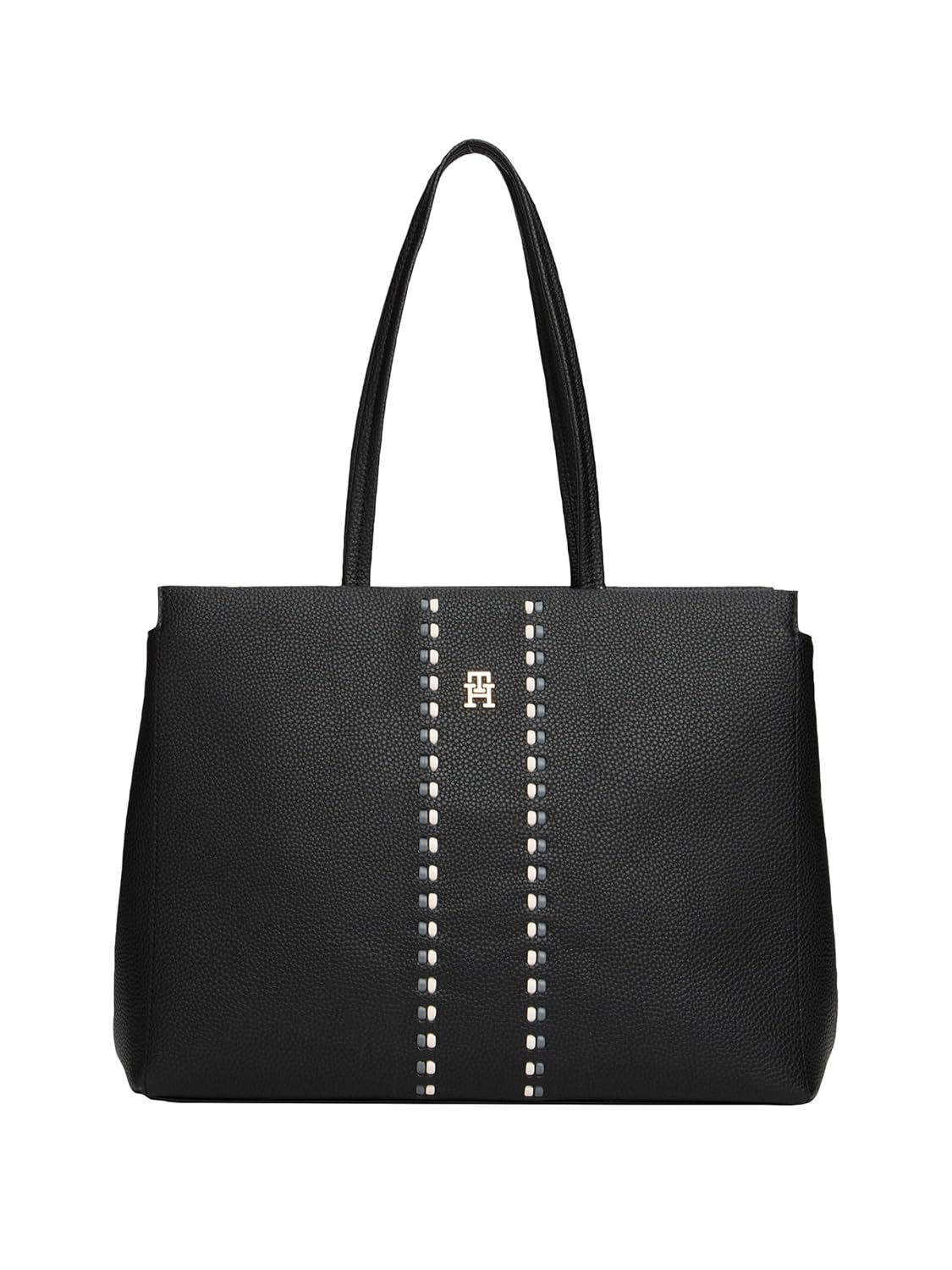 Tommy Hilfiger womens Timeless Large Tote Bag With Zipper