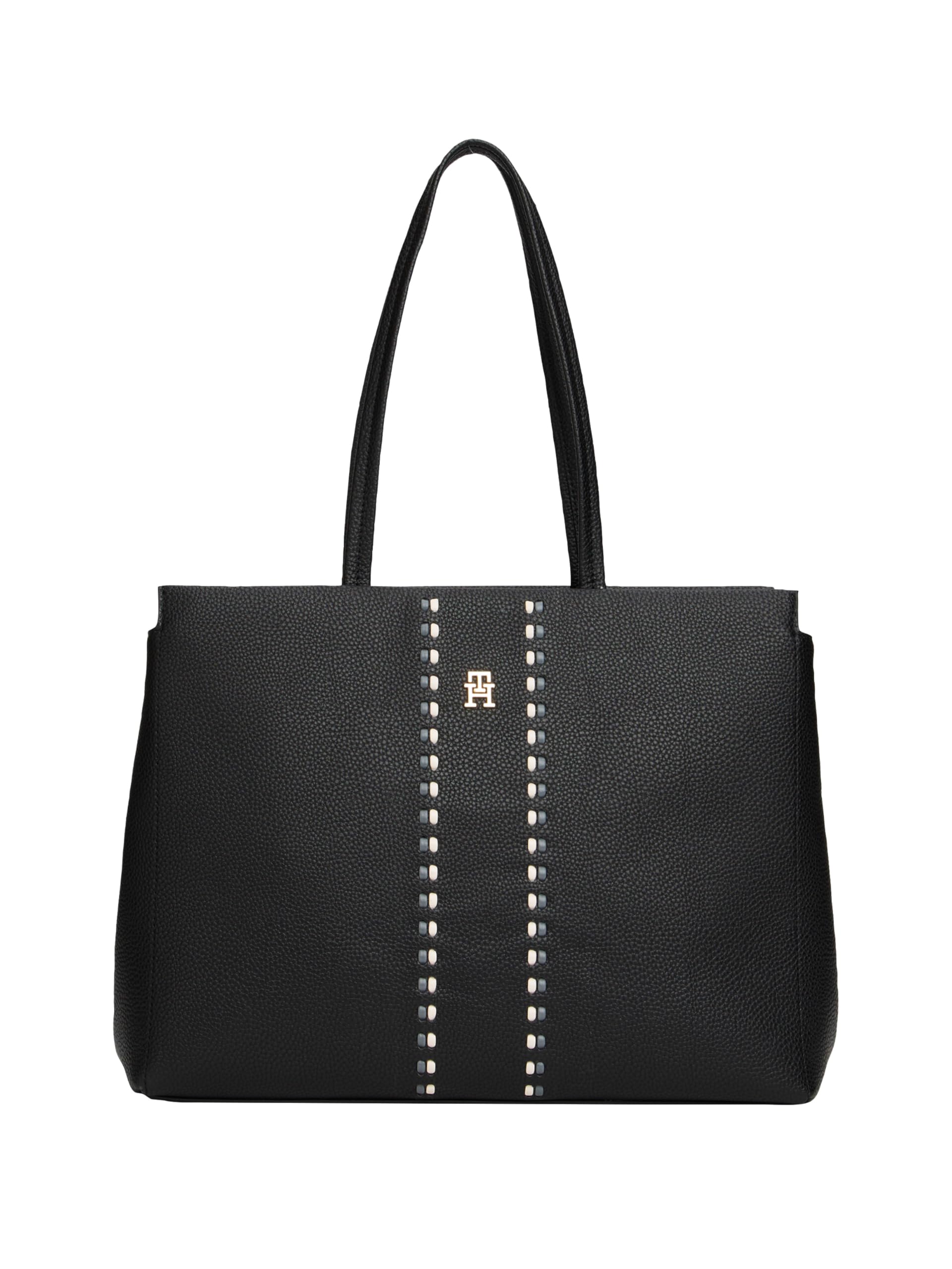 Tommy Hilfiger womens Timeless Large Tote Bag With Zipper