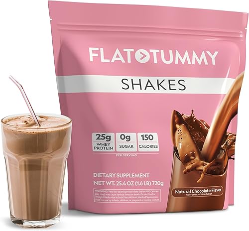 Flat Tummy - Malteada en polvo, suplemento alimenticio